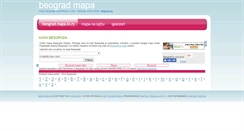 Desktop Screenshot of beograd.mapa.in.rs
