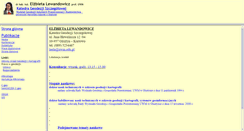 Desktop Screenshot of ela.mapa.net.pl