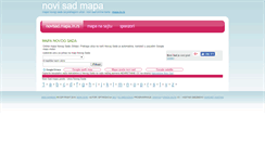 Desktop Screenshot of novisad.mapa.in.rs
