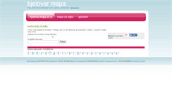 Desktop Screenshot of bjelovar.mapa.in.rs