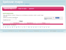 Tablet Screenshot of bjelovar.mapa.in.rs
