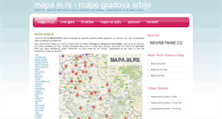 Desktop Screenshot of mapa.in.rs