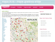 Tablet Screenshot of mapa.in.rs