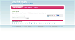 Desktop Screenshot of opatija.mapa.in.rs