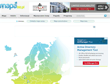 Tablet Screenshot of mapa.biz.pl
